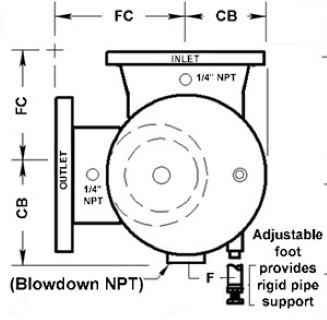 DB16X12-125 - Double Suction Diffuser