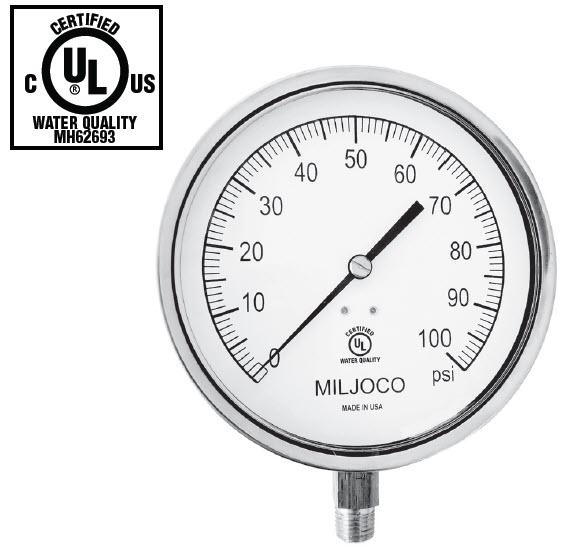 P4598L04 4.5'' Contractor's Gauge